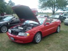 My 1999 C70 at the Volvos at the Gilmore Meet 2008