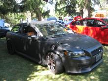 A cool 'Volvo Bat Mobile' at the 32nd Canadion Volvo Club Meet