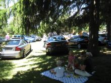 Family Picnic at the 32nd Canadion Volvo Club Meet