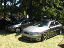 This was a cool Vinyl Wrapped S60R at the 32nd Canadion Volvo Club Meet