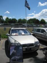 Dad's Volvo S80 cleaned up and on display at the 2012 Ithaca show