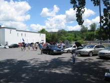 Ithaca show and shine show field