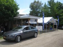 My 2005 S40 T5 AWD at the 32nd Canadion Volvo Club Meet