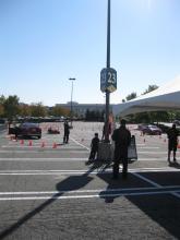 The Time Trial Course (note the digital timer near the S60)