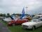 My 1999 Volvo C70 in the Volvo Show Field, Sporting the Swedish and Volvo flags